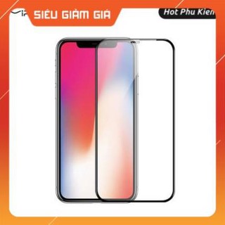Miếng dán kính cường lực iPhone X / iPhone Xs hiệu Mipow KingBull (Vát kim cương, mỏng 0.23mm, chống nổ, bảo vệ mặt)