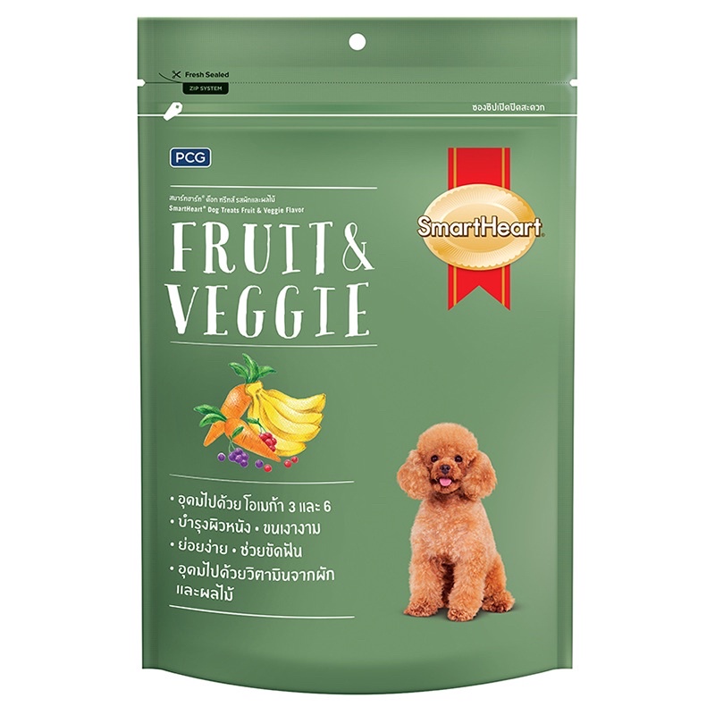 BÁNH SNACK THƯỞNG CHO CHÓ SMARTHEART DOG TREAT 100G