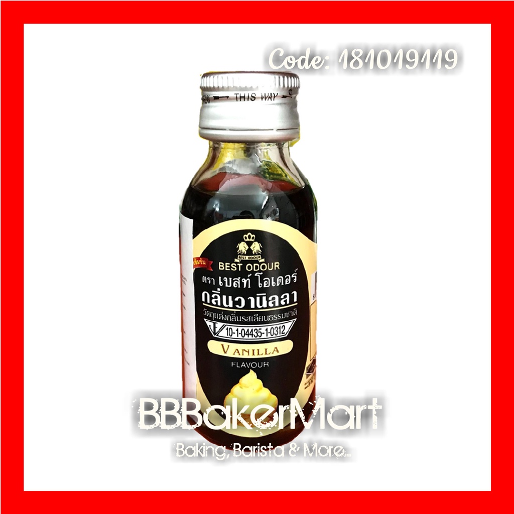 Hương mùi VANI VANILLA Best Odour Thái Lan - Chai 30ml