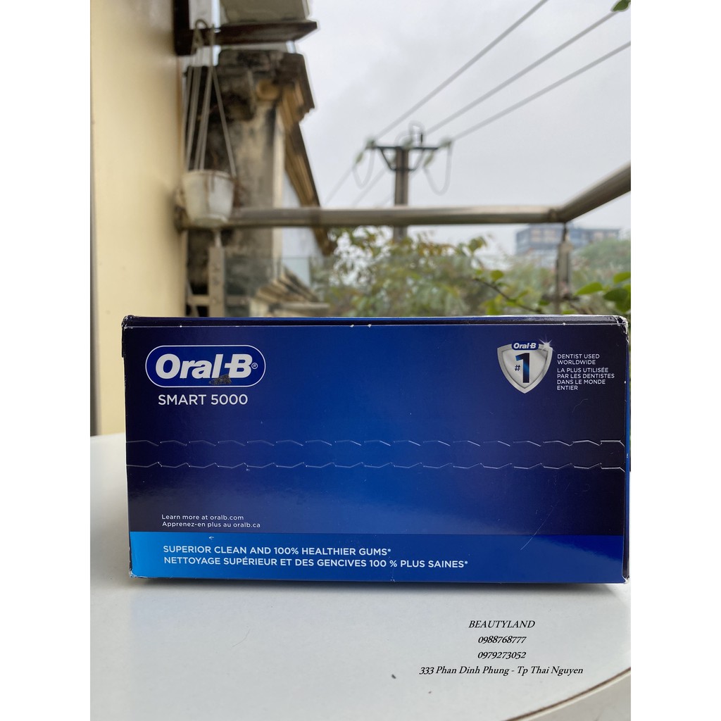 [Hàng Đức] Bàn chải đánh răng điện Oral B pro 5000 kết nối bluetooth