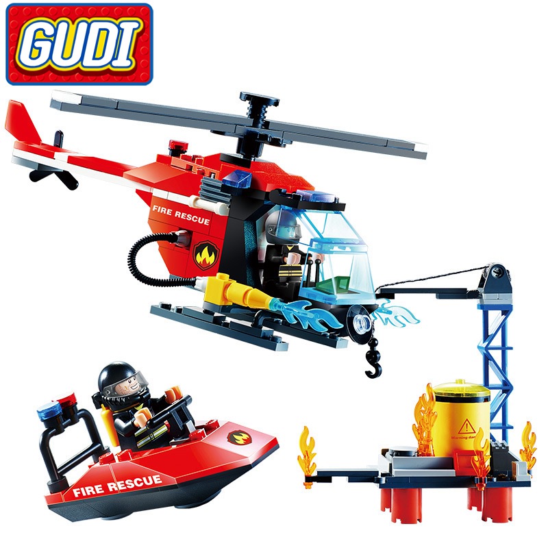 Bộ Đồ Chơi Lắp Ráp Xe Cảnh Sát Quân Đội Dành Cho Bé Trai