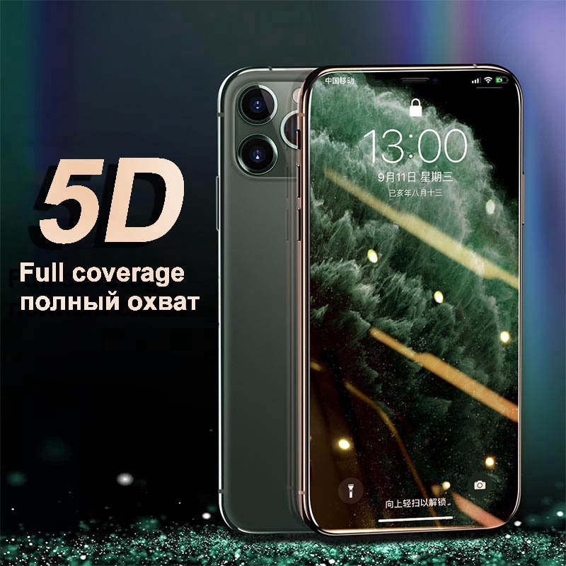 Kính Cường Lực 5d Bảo Vệ Màn Hình Cho Apple compatible for iPhone 11 Pro X Xs Max Xr