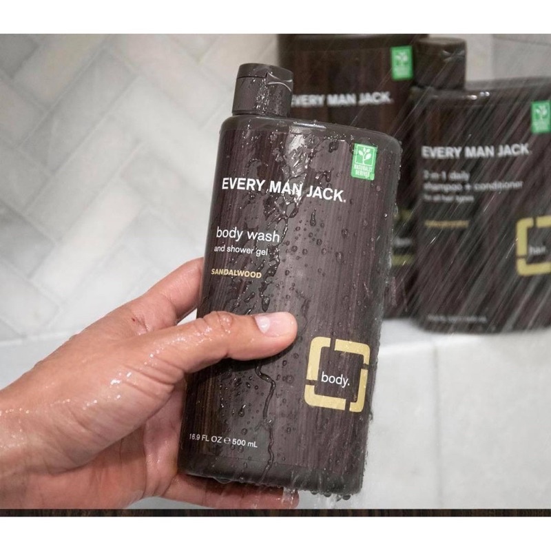 SỮA TẮM NAM EVERY MAN JACK SANDALWOOD BODY WASH MÙI GỖ HƯƠNG