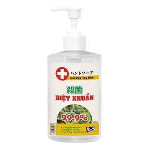 Nước rửa tay khô diệt khuẩn an toàn Mr. Fresh 500ml Hương Sả (dạng gel) NRT19