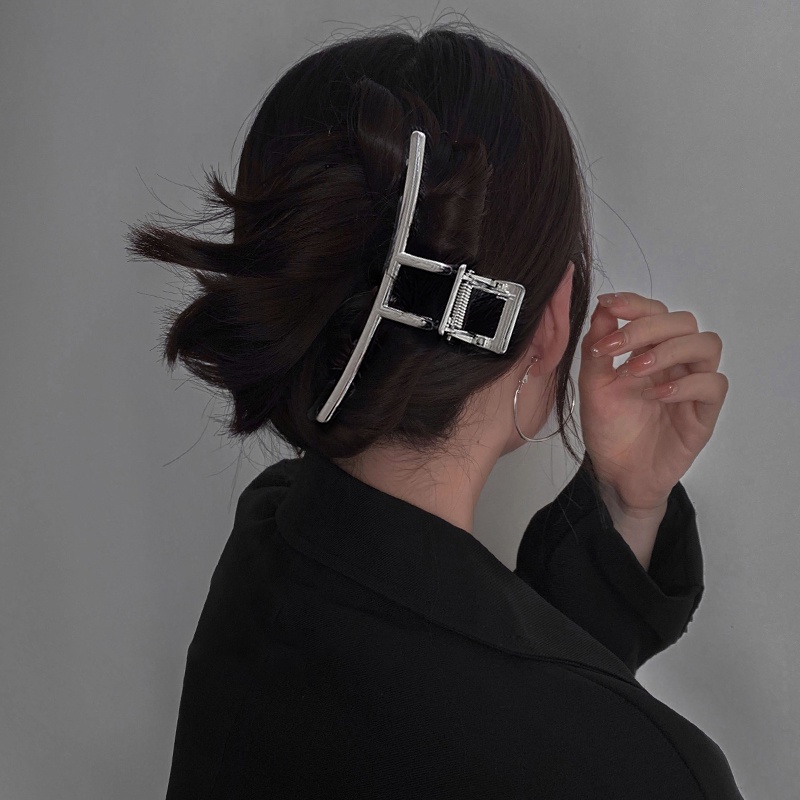 Kẹp Tóc Bằng Kim Loại Phong Cách Hàn Quốc Thời Trang