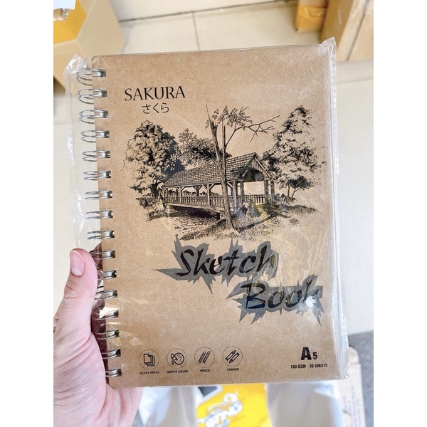 Sketchbook SAKURA (A5-A4-B4-A3)