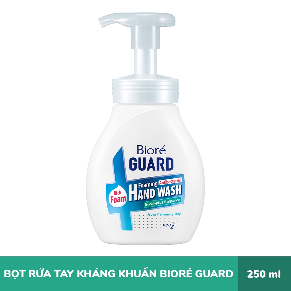  Bioré Bọt Rửa Tay Kháng Khuẩn Guard – Hương Khuynh Diệp  250ml
