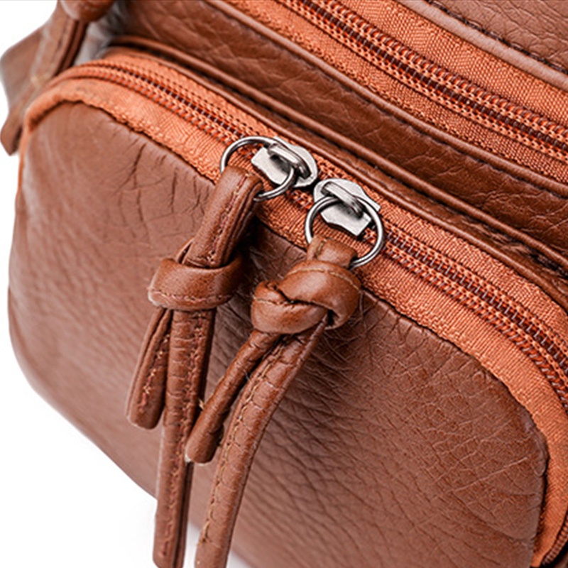 Túi Đeo Chéo Đựng Điện Thoại Phong Cách Retro Dành Cho Nữ