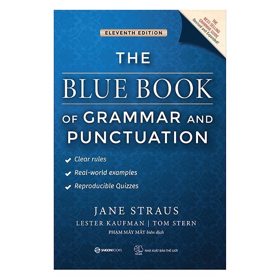 Sách - The Blue Book Of Grammar and Punctuation