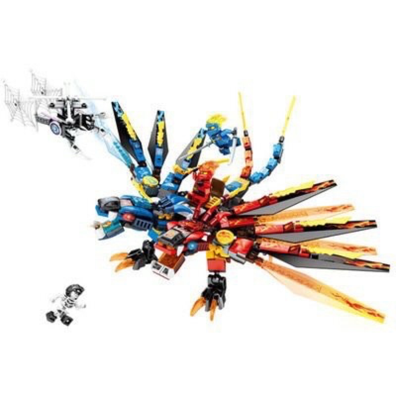 Lego  Ninja rồng 2 đầu biến hình