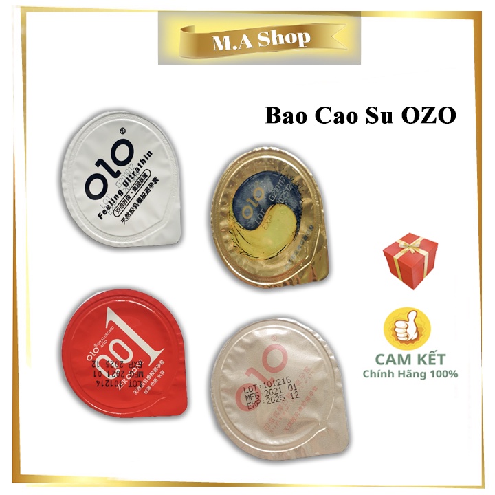 Combo 3 Bao Cao Su OLO 0.01 nhiều gel bôi trơn