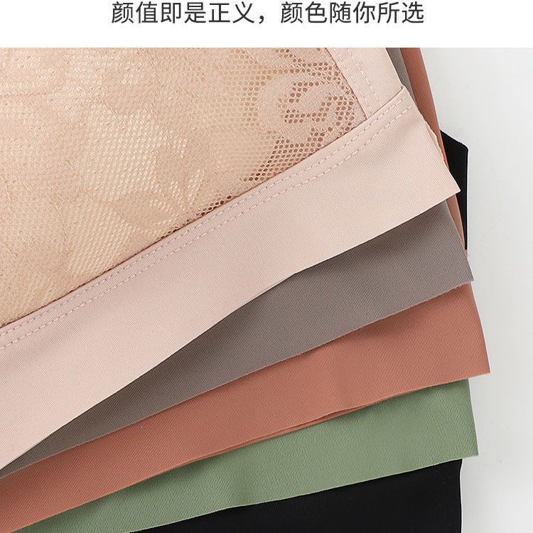 Áo Ngực Thể Thao Không Gọng Phối Ren Lưng Kiểu Thái Lan Thiết Kế Xinh Xắn Cho Nữ