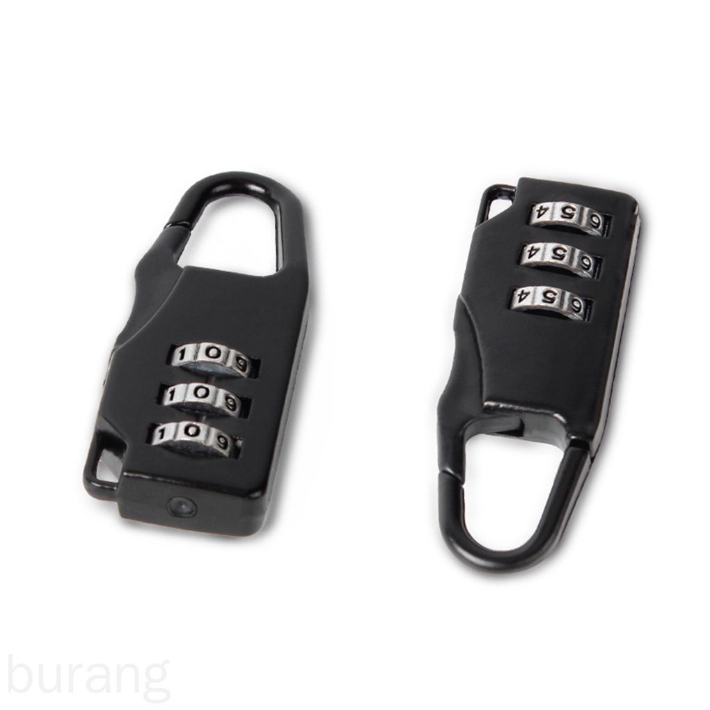 Set 2 ổ khóa có mật khẩu 3 chữ số an toàn đa năng tiện dụng