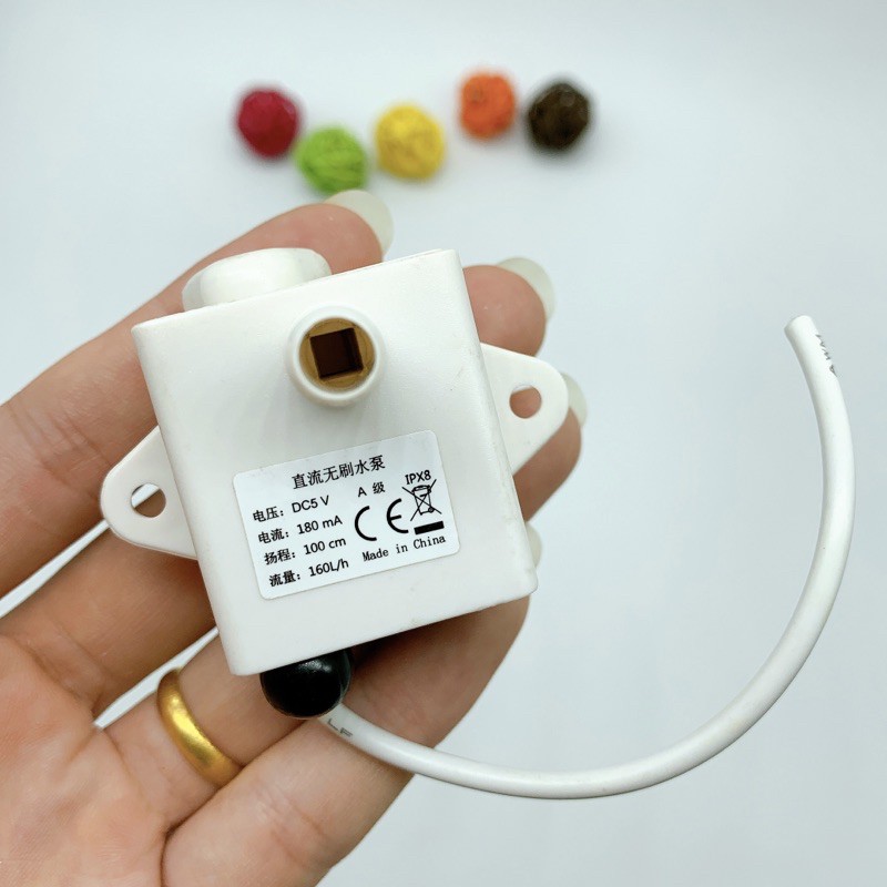 Bơm nước DC 5V động cơ không chổi than