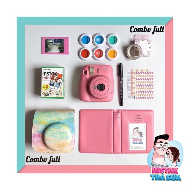 FUJIFILM INSTAX MINI 9  - Máy ảnh lấy liền - Hàng Chính Hãng