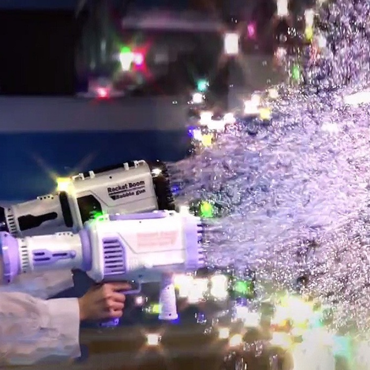 Súng bắn bong bóng 60-80 nòng siêu mạnh, loại to lớn.Máy bắn bong bóng xà phòng 60-80 nòng siêu mạnh