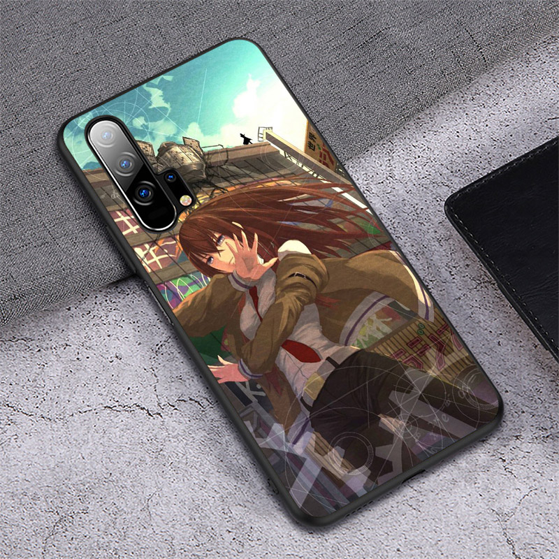 Ốp điện thoại TPU silicone mềm anime Steins Gate T156 cho Huawei P20 P30 P40 Lite Pro Max