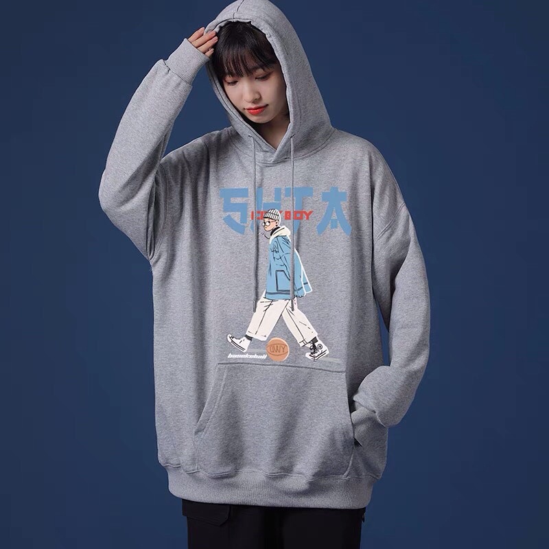 [ BÁN SỈ ] Áo HOODIE Cậu Bé Đá Bóng Chất Nỉ cotton
