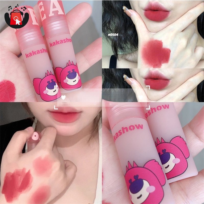 Son Môi Dưỡng Ẩm 6 Màu Sắc Tùy Chọn Không Dính Cốc
