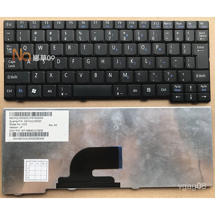 ACERAcerAspire One KAV60 KAVA0 D150 ZG8 ZG5 A150 Laptop Keyboard | BigBuy360 - bigbuy360.vn