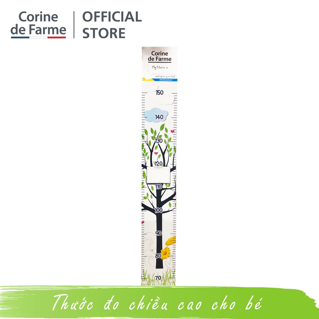 Thước đo chiều cao hình ngộ nghĩnh cho bé cao cấp Corine de Farme