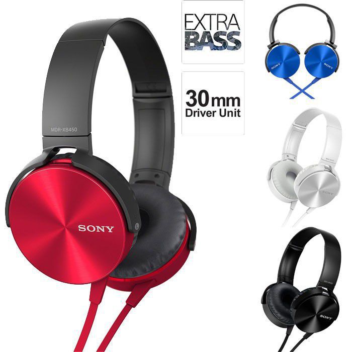 Tai Nghe Chụp Tai Có mix đàm thoa- Âm thanh hay -Tai Nghe headphone Extra Bass 450AP - BH 6 Tháng