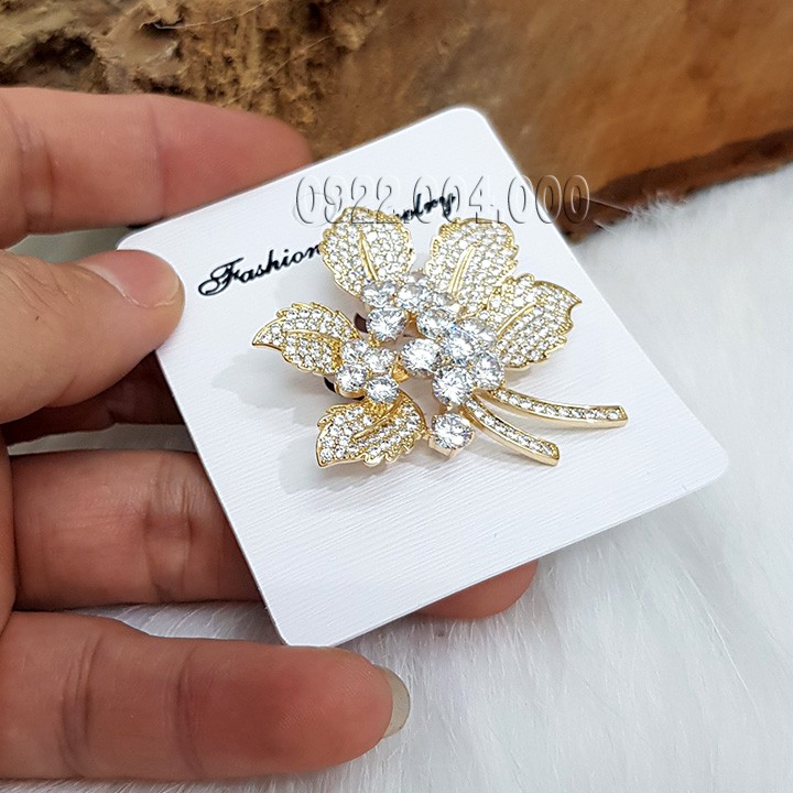 Cài áo thời trang CZ1185.