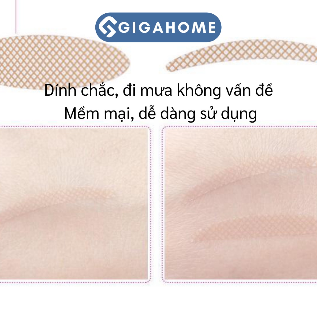 Cuộn Dán Kích Mí Ren Lưới Mỏng GIGAHOME Siêu Tàn Hình, Siêu Mỏng 6521