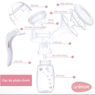 Bộ phụ kiện máy hút sữa cầm tay Unimom Mezzo