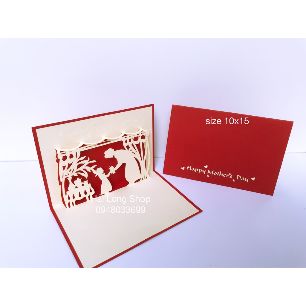 Ngày Của Mẹ - Mother Day - Thiệp 3D