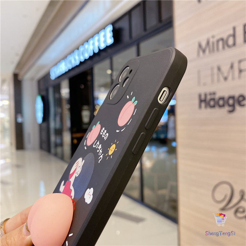 Ốp điện thoại in hình Cậu Bé Bút Chì Shin Chan 3D dành cho iPhone 12 Pro Max 11 Pro 7plus 6 6s 8 Plus XS Max XR X SE2