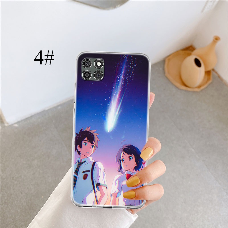 Ốp Điện Thoại Hình Anime Your Name BN14 Cho Tecno Pova 2 Spark 5 6 Go 7 7P Pova 2 LD7 KE7 KE5 AIR KD7 Pro