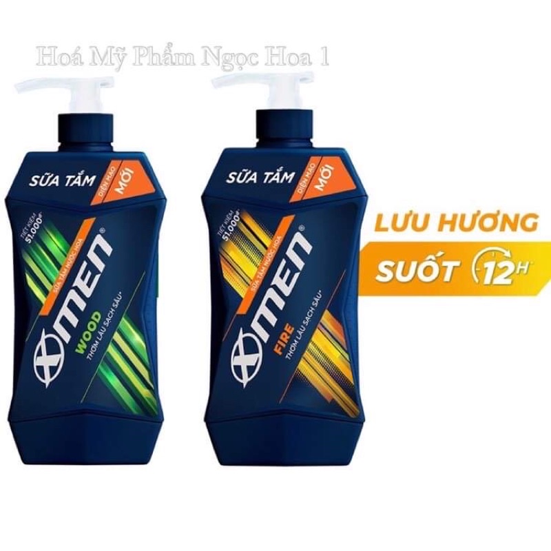 SỮA TẮM NƯỚC HOA X-MEN 650g