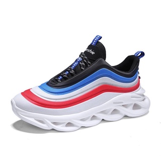 Giày Thể Thao Nam Sneaker Đế Xoắn SHIINEE phối màu cực độc đáo