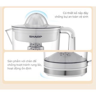 Máy Vắt Nước Cam Sharp 40W (0.75L) Đen | Uni 4Life