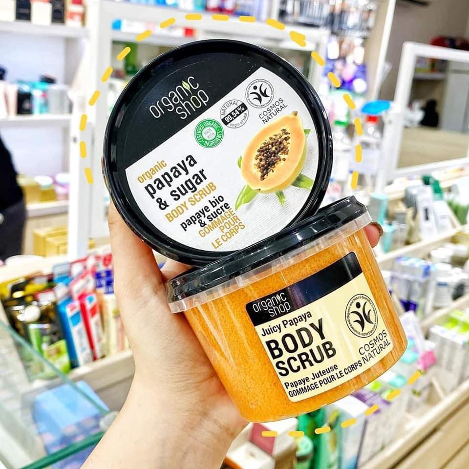 Kem Tẩy Da Chết Toàn Thân Organic Body Scrub