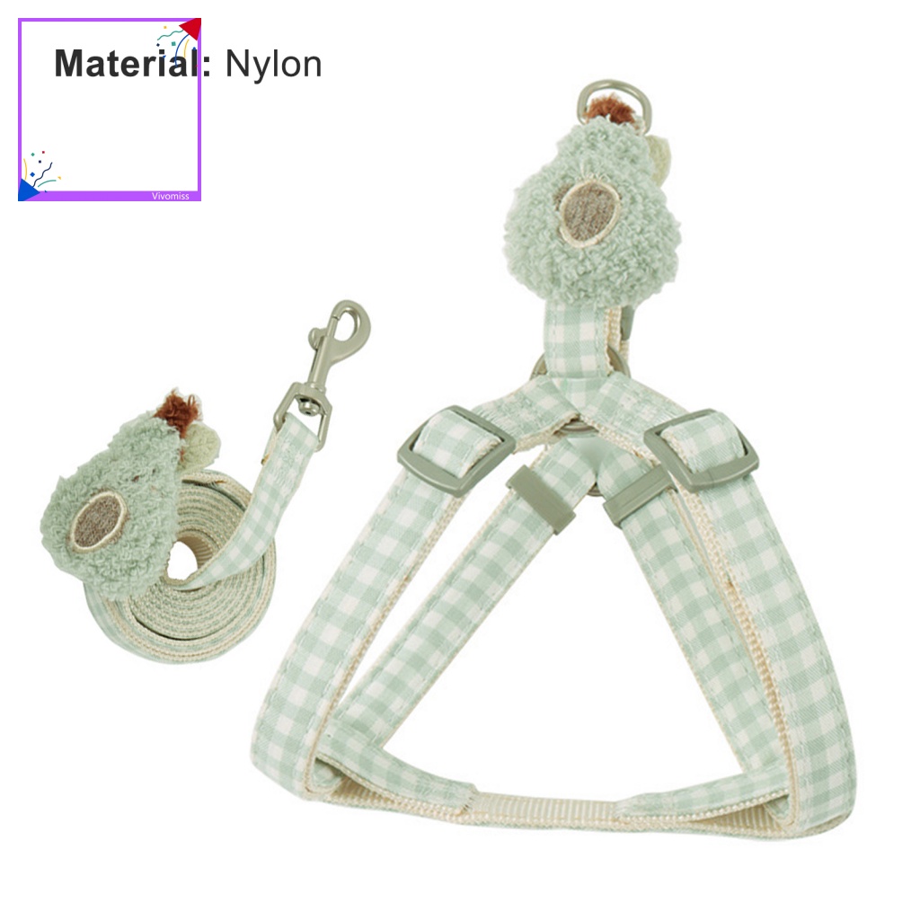 Dây Dắt Thú Cưng Đi Dạo Thiết Kế Thoáng Khí Tiện Dụng