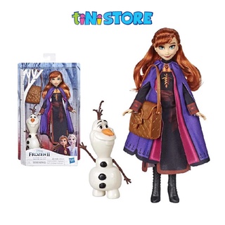 Đồ chơi bé gái Hasbro búp bê nữ hoàng băng giá công chúa Anna và nhân vật Olaf E6661