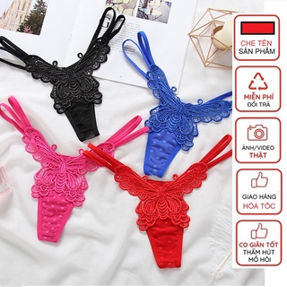 Quần lót lọt khe sexy trong suốt hình bướm xinh C28