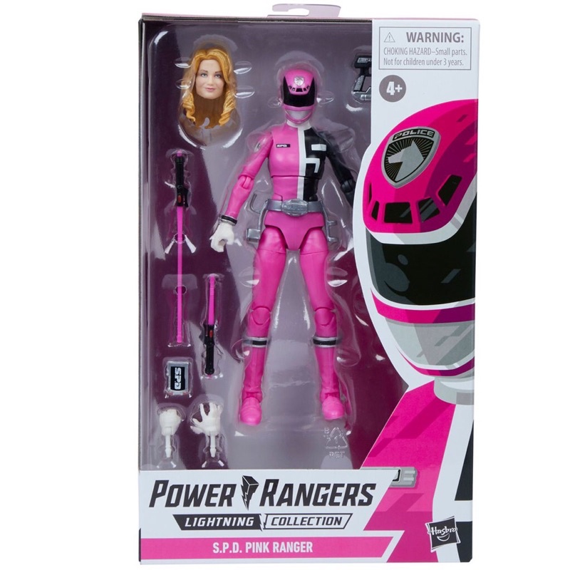 Mô hình Hasbro Power Rangers Lightning Collection Pink SPD