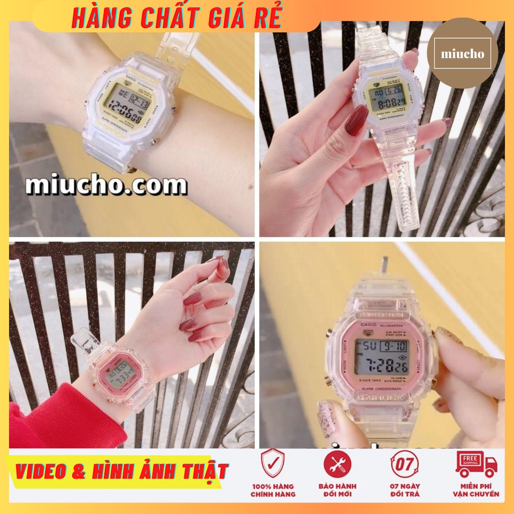 Đồng hồ điện tử nữ chống nước đa chức năng DH103 Miucho