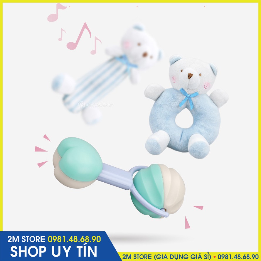 (CHỌN SET) Bộ Đồ Chơi Xúc Xắc 9 Món Hàn Quốc Cao Cấp GORYEO BABY