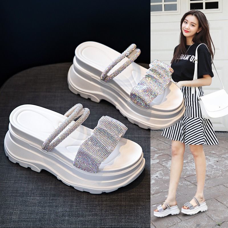 Dép Đi Trong Nhà Đế Dày Thiết Kế Xinh Xắn Dễ Phối Đồ
