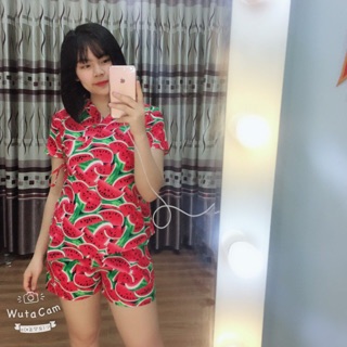 Bộ hoa quả,bộ đồ ngủ,bộ đồ kimono,bộ hoa quả