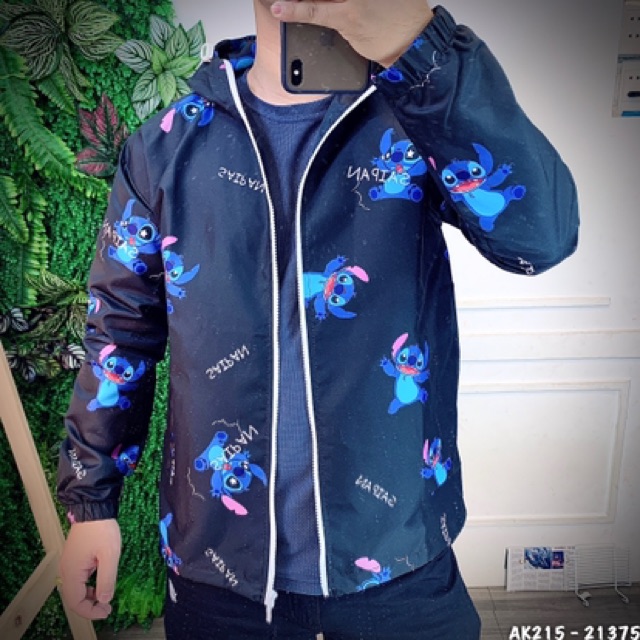 ⚡️ FREESHIP ⚡️ Áo Khoác Dù 215 Bomber Jackets Stich Dù 2 Lớp Hàng Unisex | BigBuy360 - bigbuy360.vn