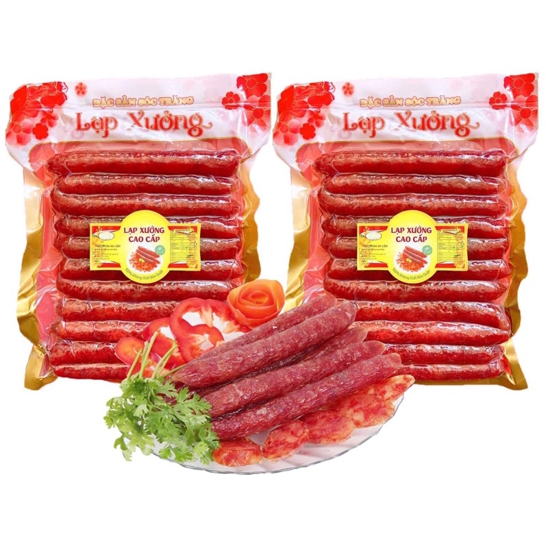 1KG LẠP XƯỞNG TÔM THƯỢNG HẠNG TLP - COMBO 2 BỊCH