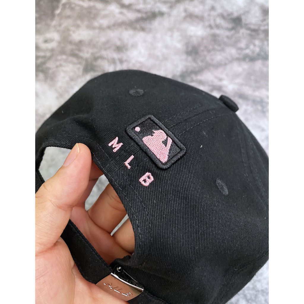 (HÀNG XUẤT XỊN) Mũ / Nón đen logo thêu N07 N/Y/Y/A/N/KEES BASEBALL CAP BLACK Made in viet/nam full tag Free size, unisx