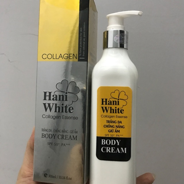 Dưỡng body Hani white collagen 300ml