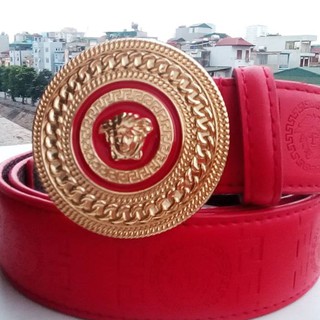 Thắt lưng nam dây đỏ cao cấp M58