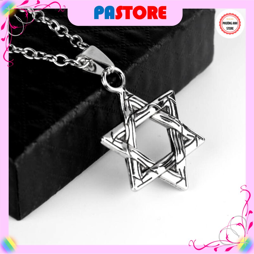 ⚡BÁN LỖ XIN 5 SAO⚡ Dây chuyền vòng cổ nam nữ mặt ngôi sao cá tính phong cách Hàn Quốc không gỉ hợp thời trang.